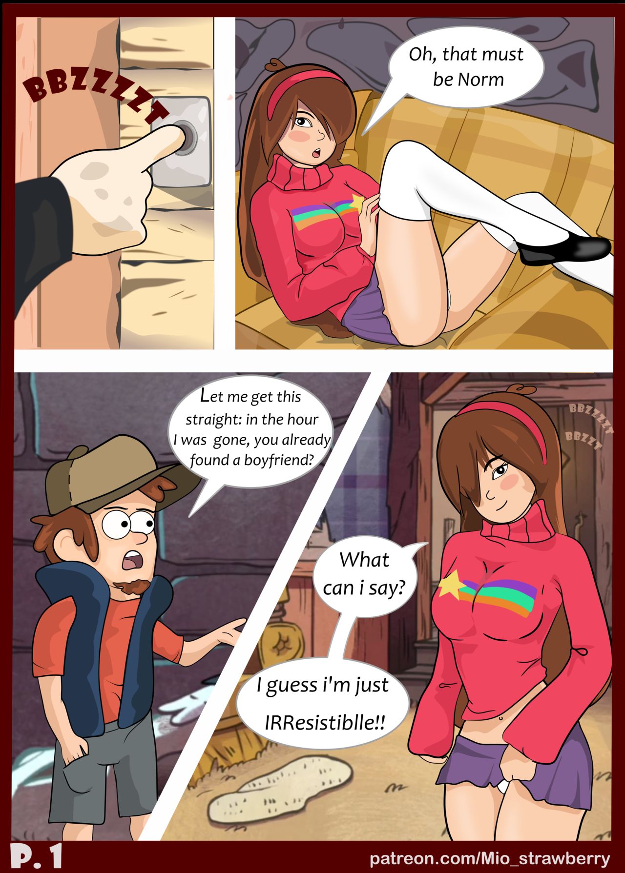 Gravity Falls. The Queen of gnomes page 2 full