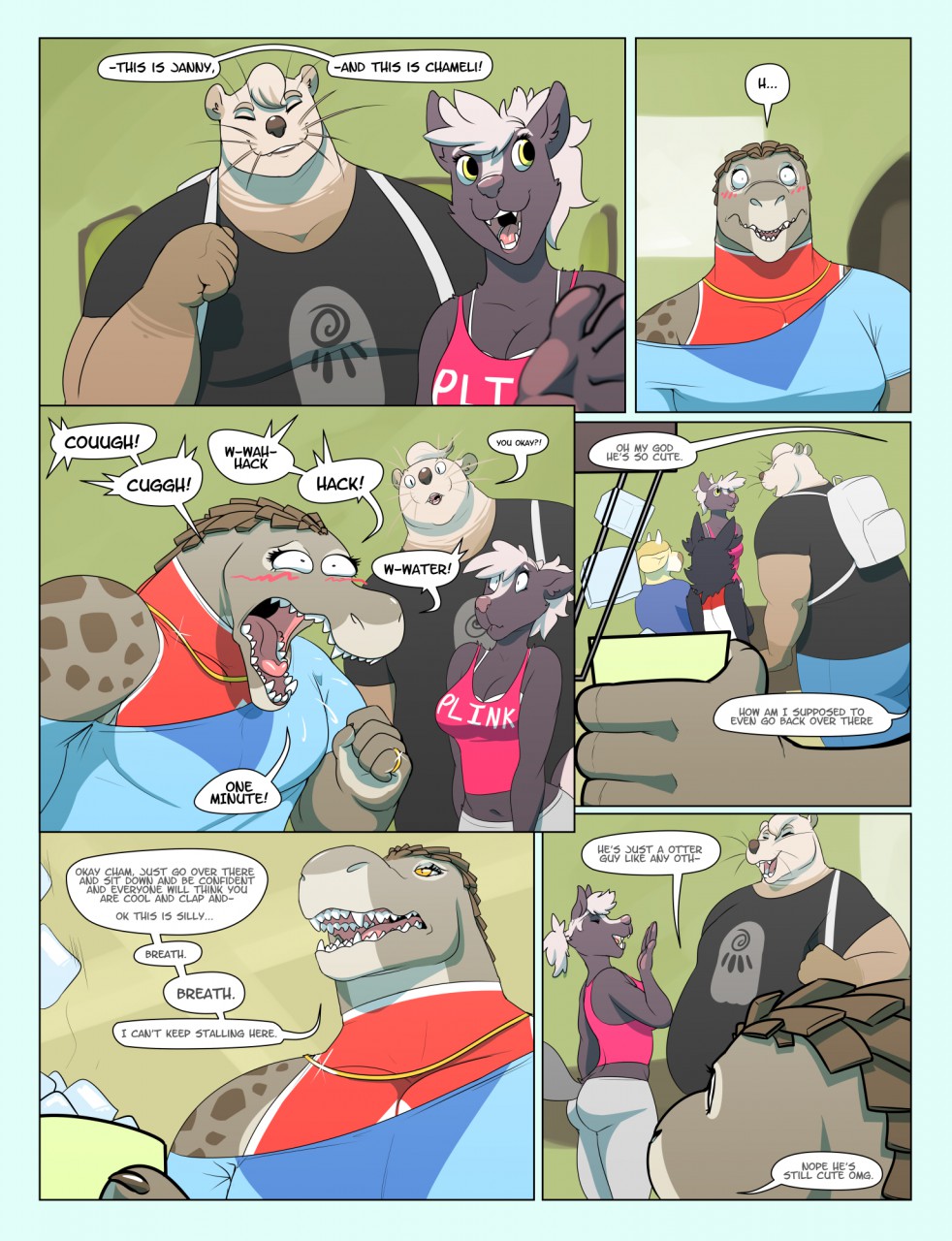 Lime Cafe: Practice Makes Perfect page 3 full