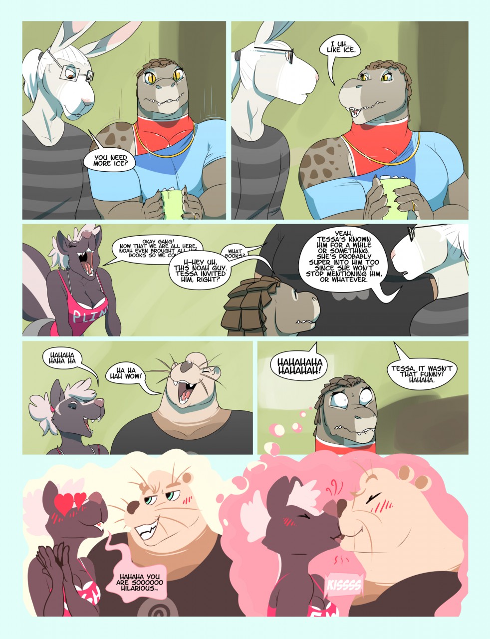 Lime Cafe: Practice Makes Perfect page 4 full