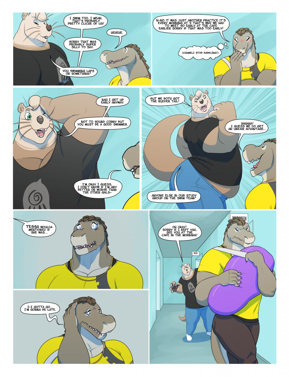 Lime Cafe: Practice Makes Perfect page 7 full