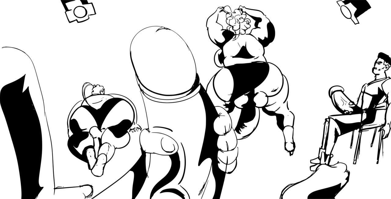 Artwork  black and white page 10 full