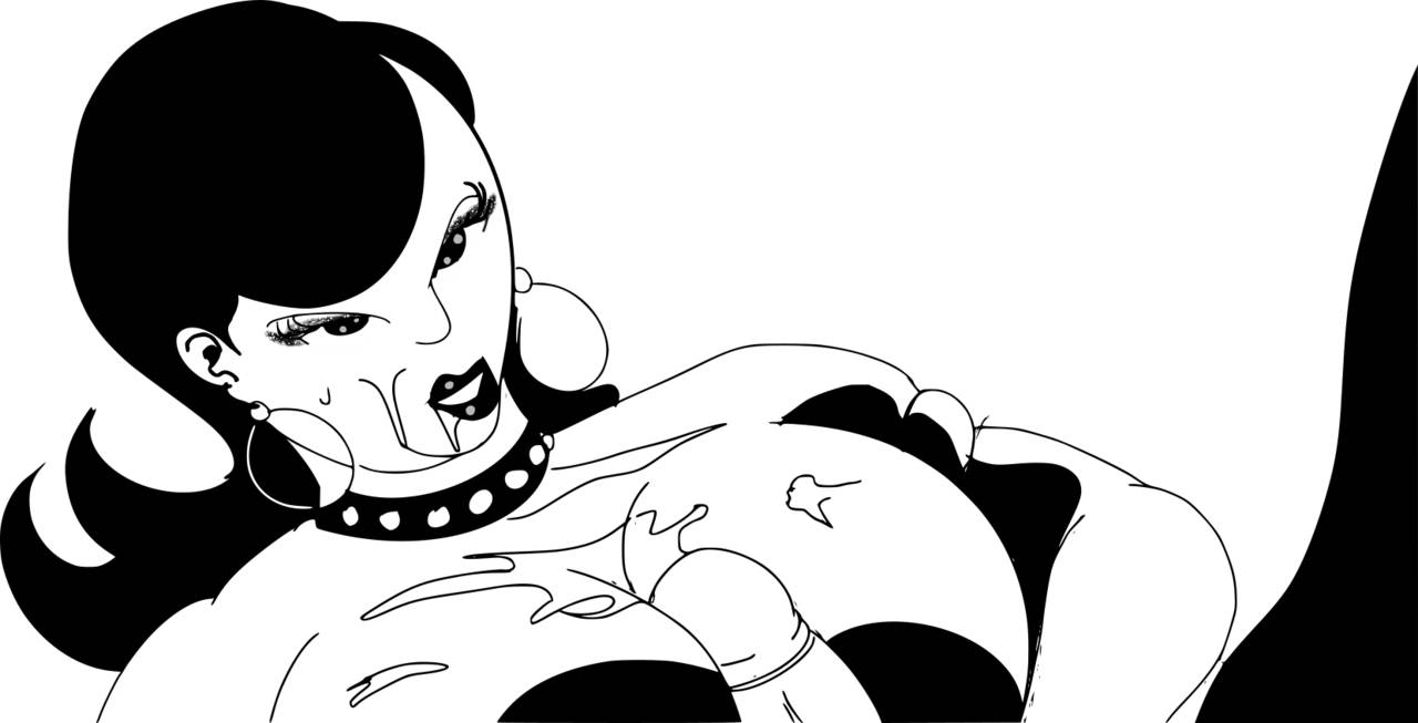 Artwork  black and white page 5 full