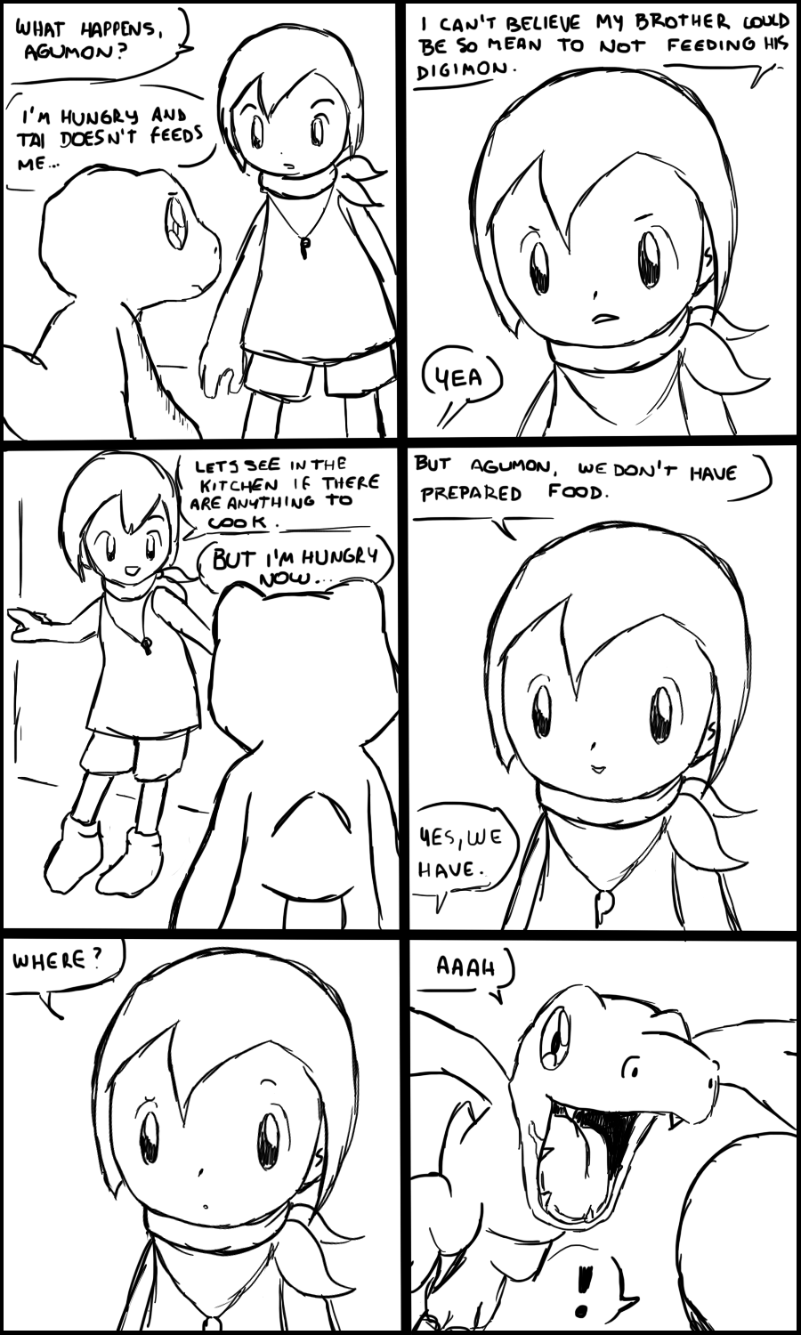 Tamer for Dinner page 1 full