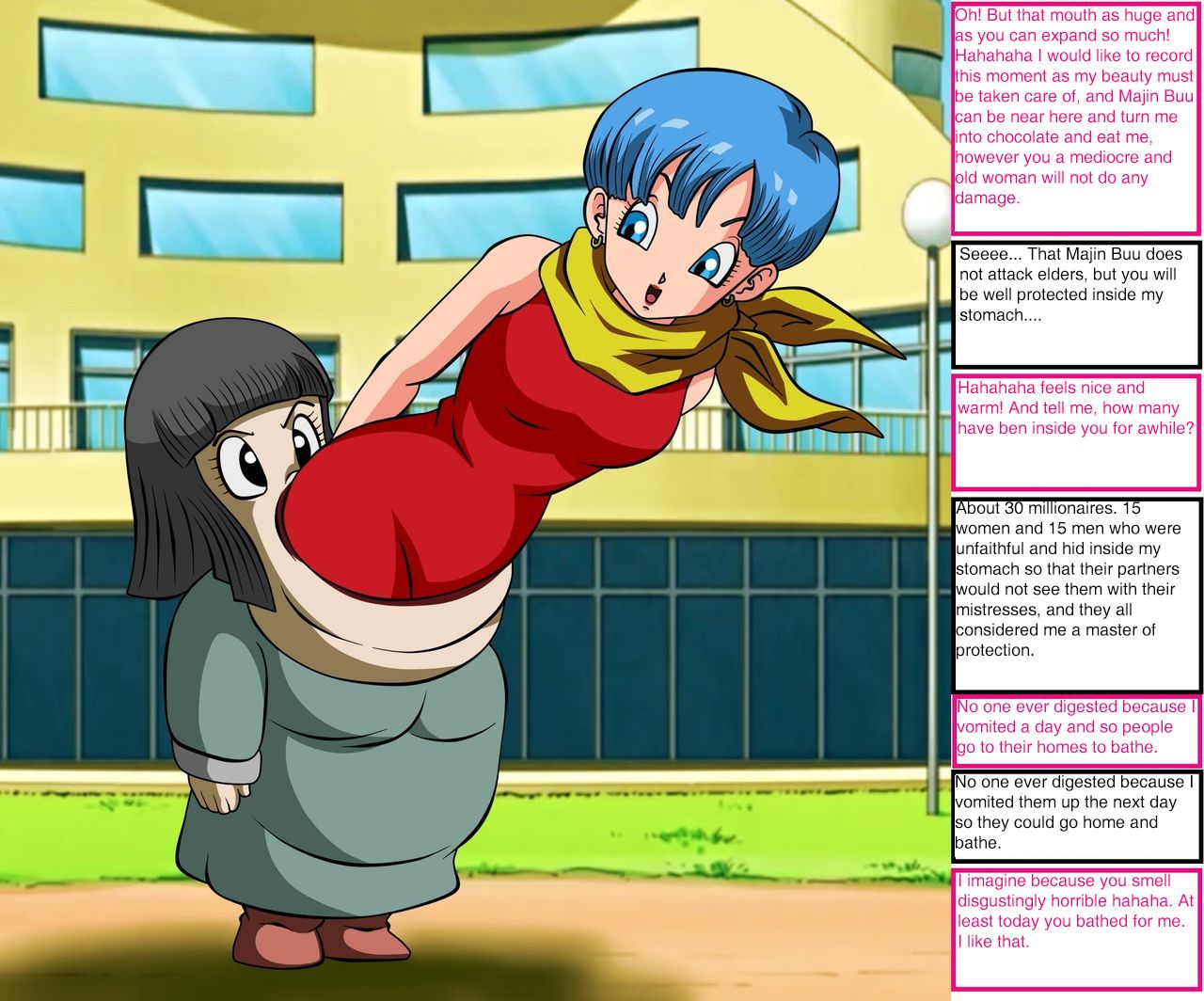 Bulma and the Old Lady page 5 full