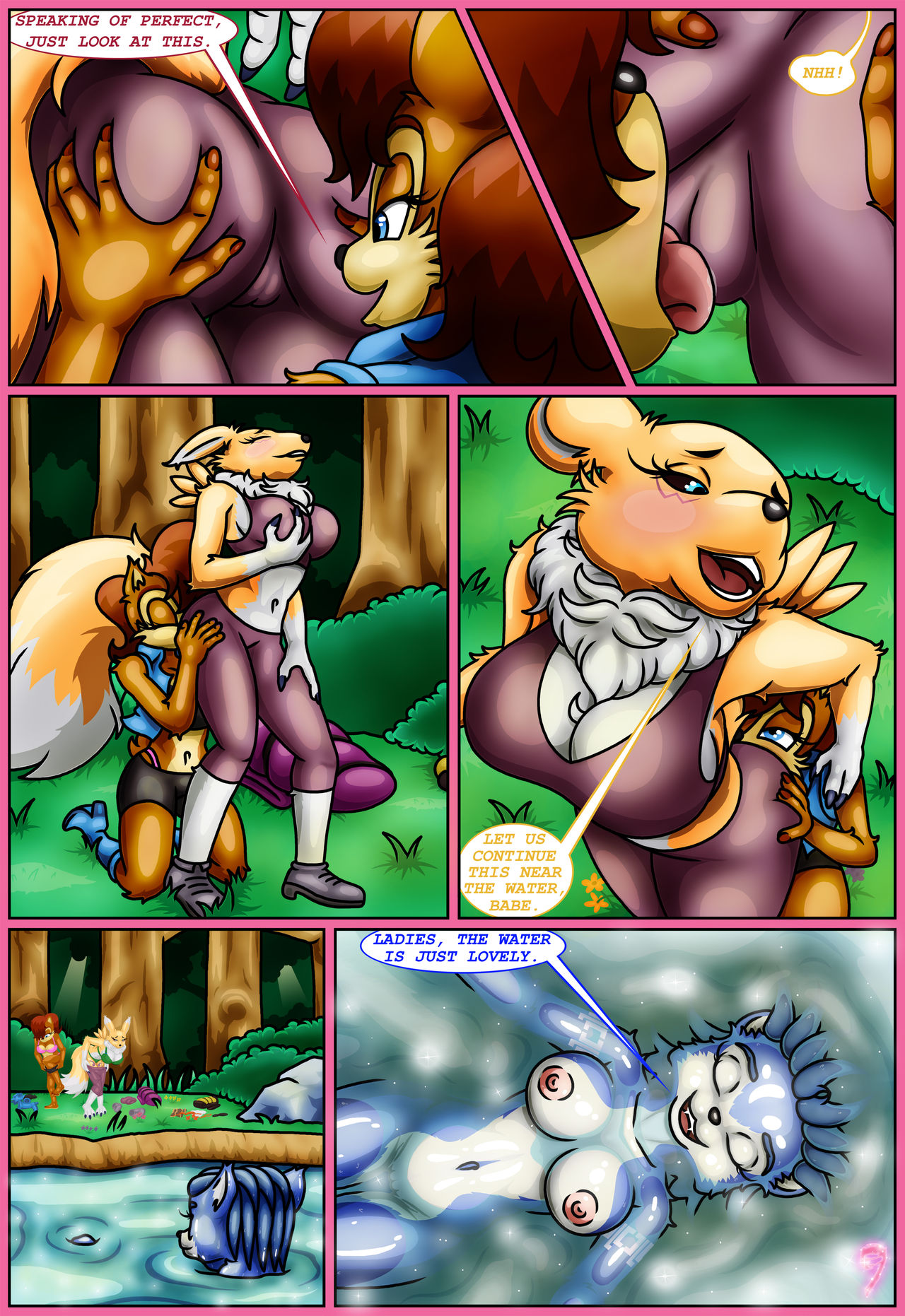The Girls Comic: A Camping Trip Gone Really Bad page 10 full