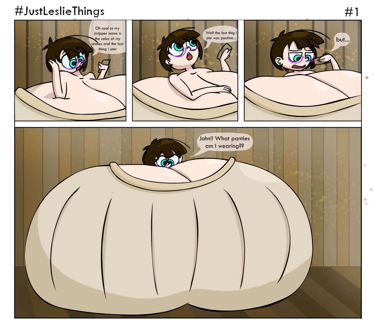 #JustLeslieThings page 1 full