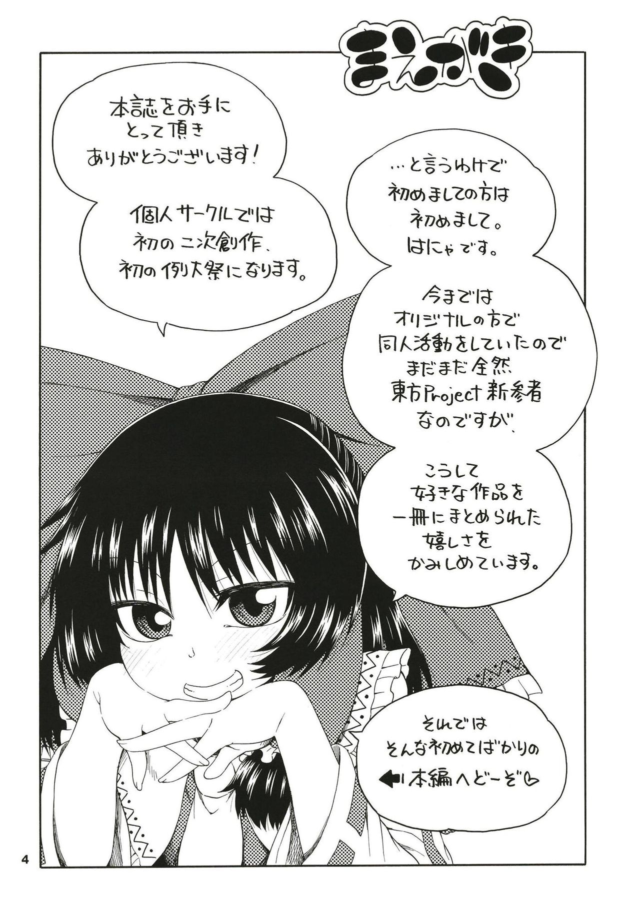 Touhou Meiko ~Reimu Hen~ page 3 full