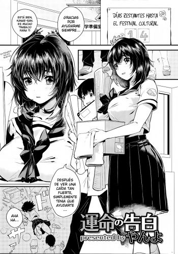Unmei no Kokuhaku | La Confesión Destinada cover