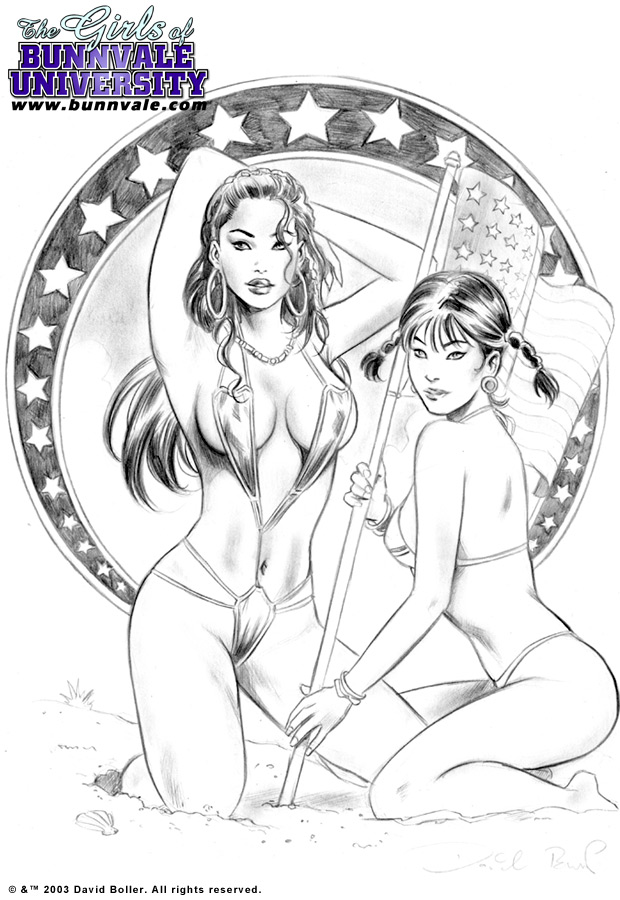The Girls of Bunnvale University page 9 full