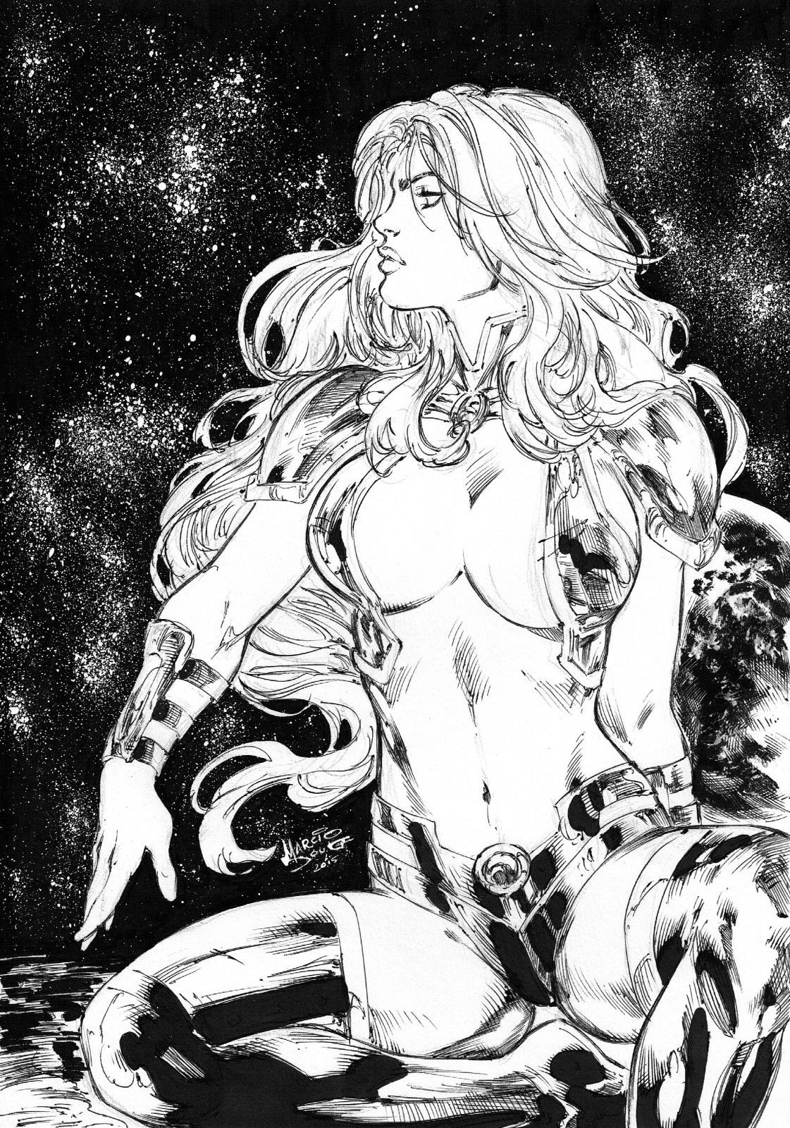 Super Hero Sketches 4 page 10 full