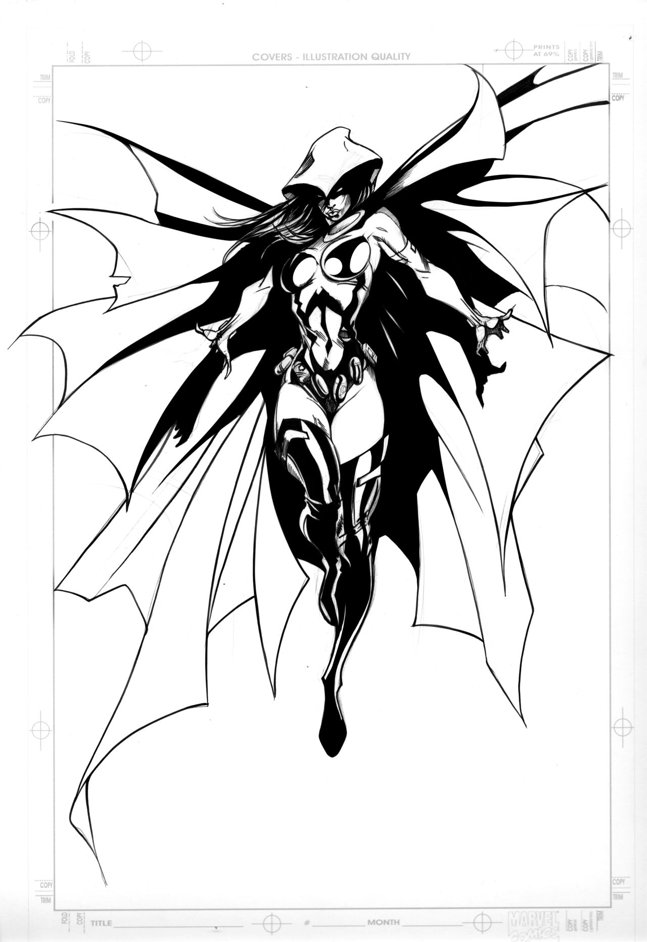 Super Hero Sketches 4 page 6 full