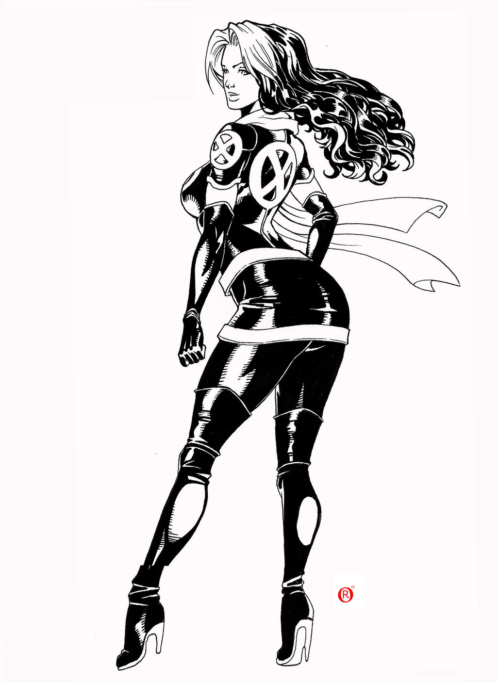 Super Hero Sketches 4 page 8 full