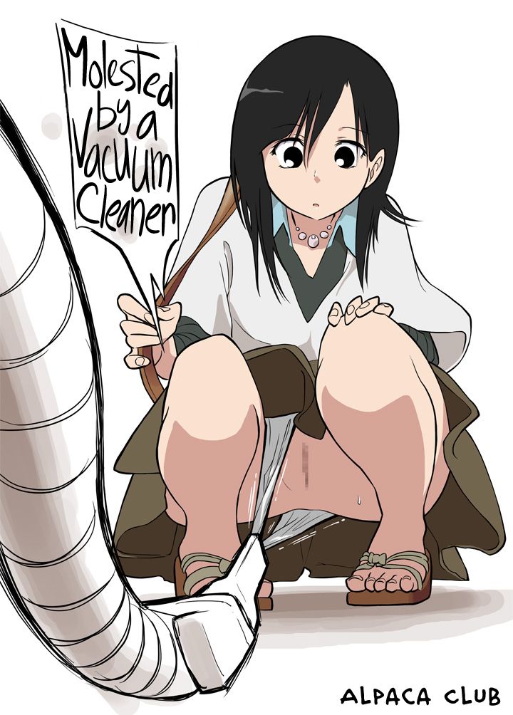 Soujiki ni Okasareta | Molested by a Vacuum Cleaner page 1 full