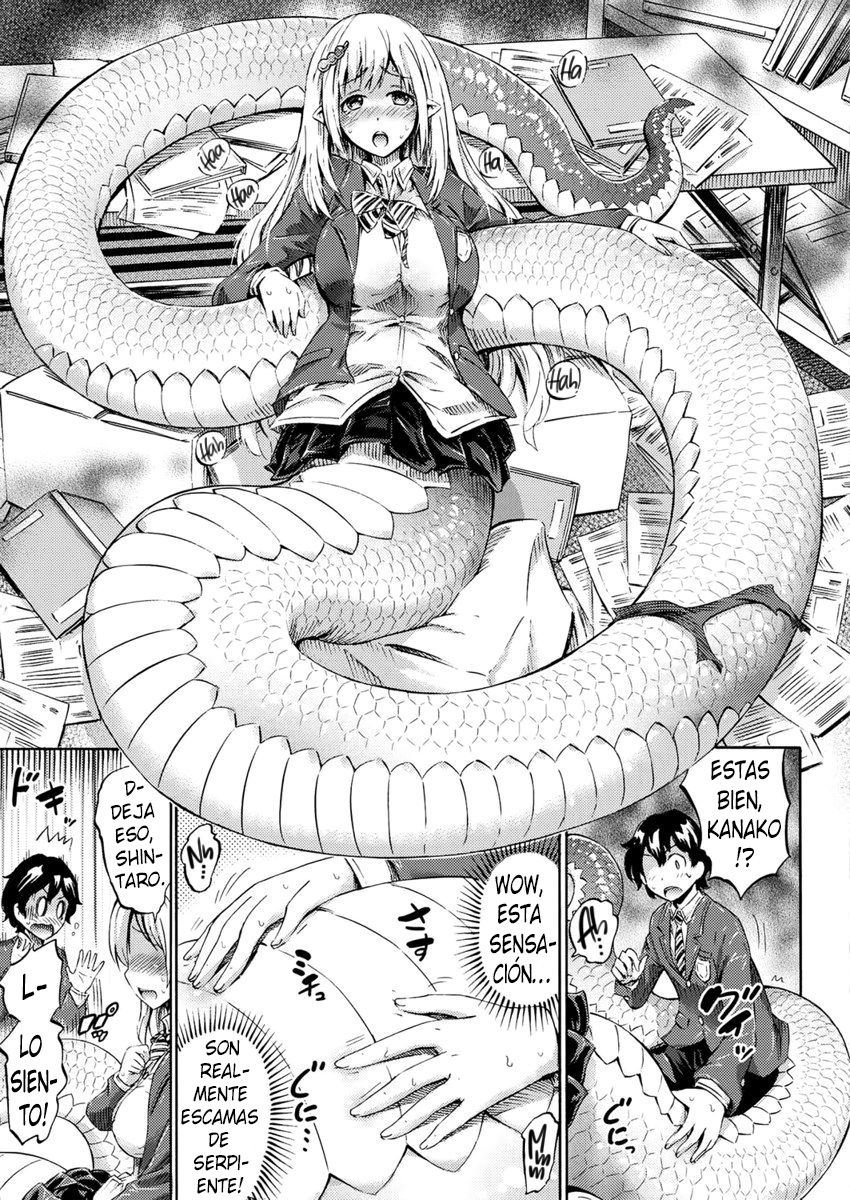 Monmusu Hentai Appli de GO! | Monster Girl Transformation Go! page 5 full