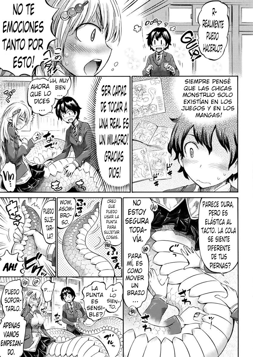 Monmusu Hentai Appli de GO! | Monster Girl Transformation Go! page 7 full