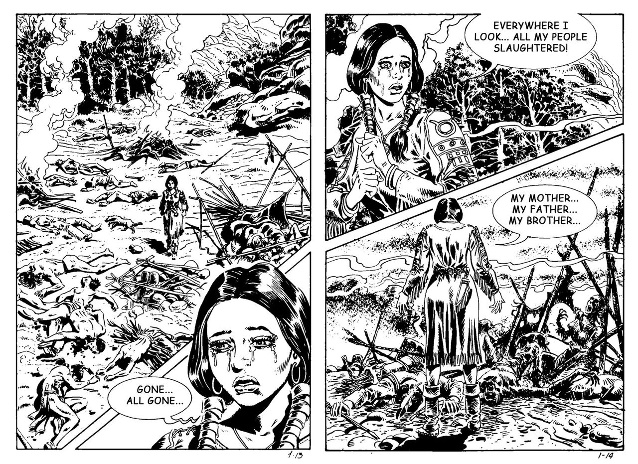 Storie Blu Special 1 - The Cave of the Totems page 7 full