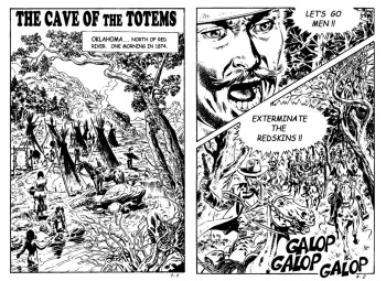 Storie Blu Special 1 - The Cave of the Totems cover