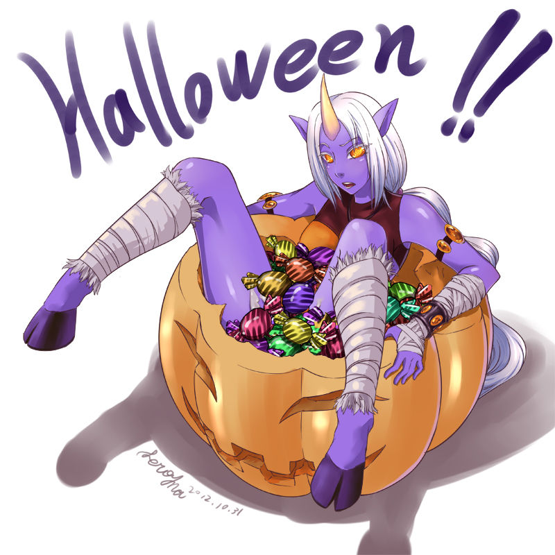 Soraka in Halloween page 1 full