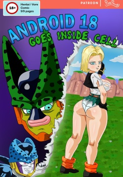[Pink Pawg] Android 18 Goes Inside Cell (Dragon Ball Z)