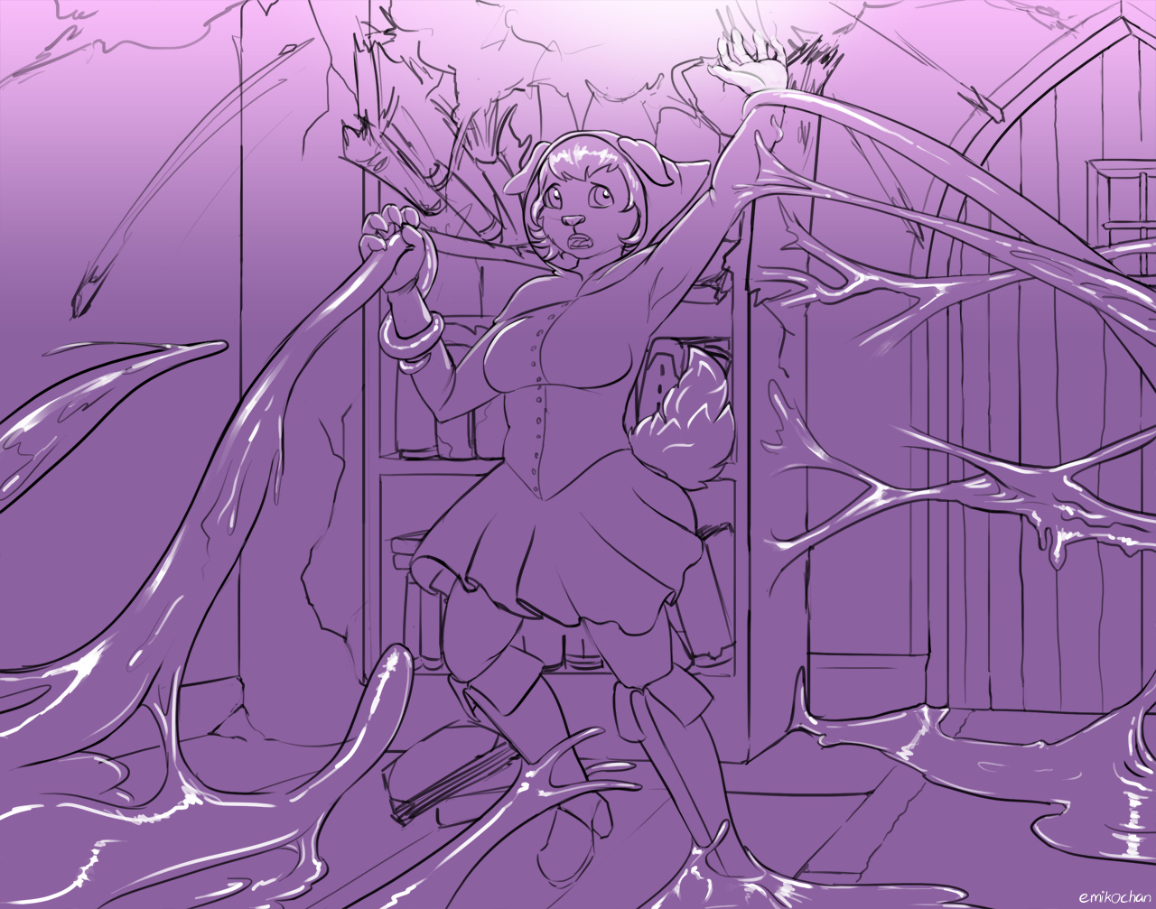The Dark Library page 7 full
