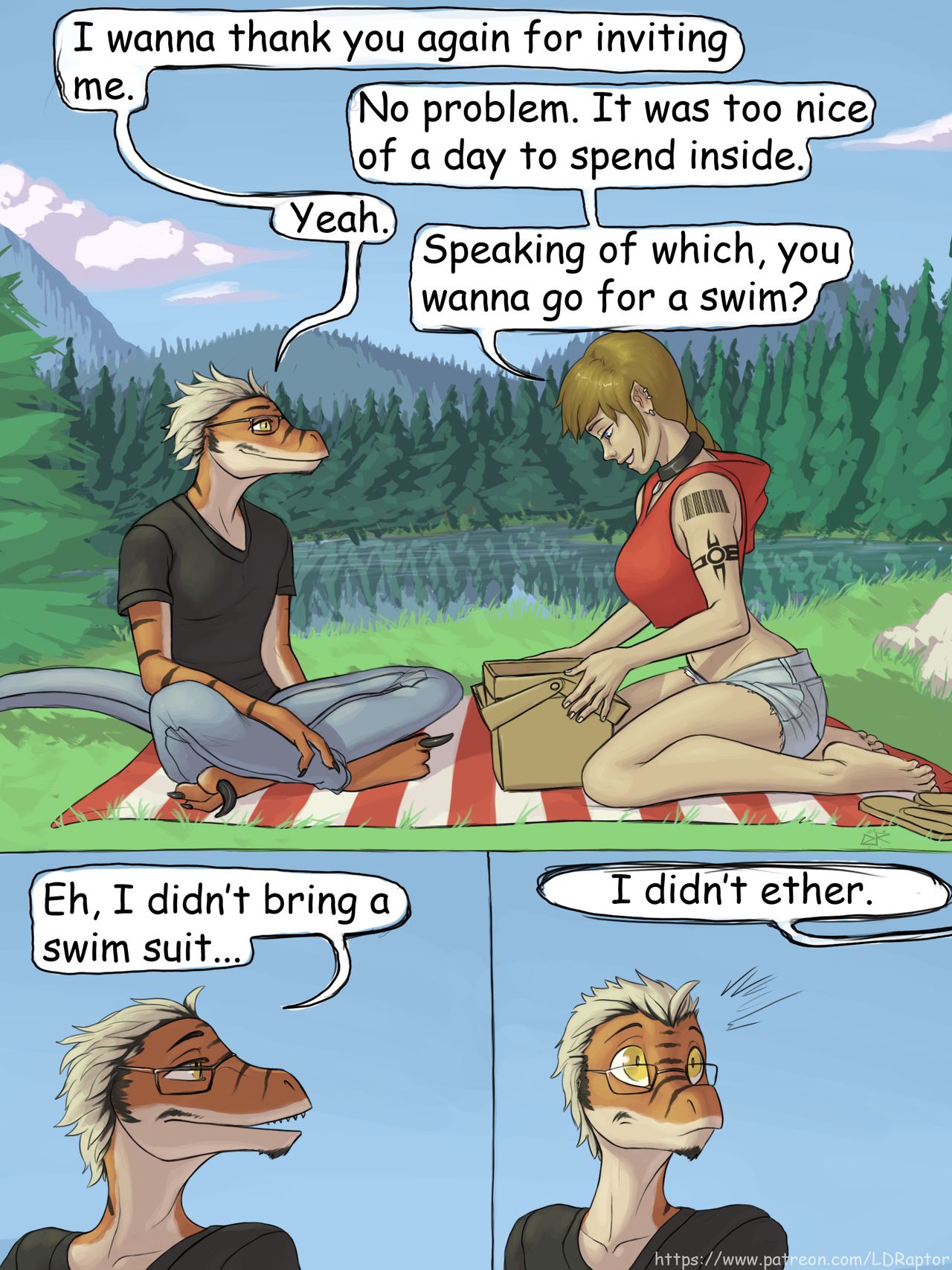 A Day by the Lake page 1 full