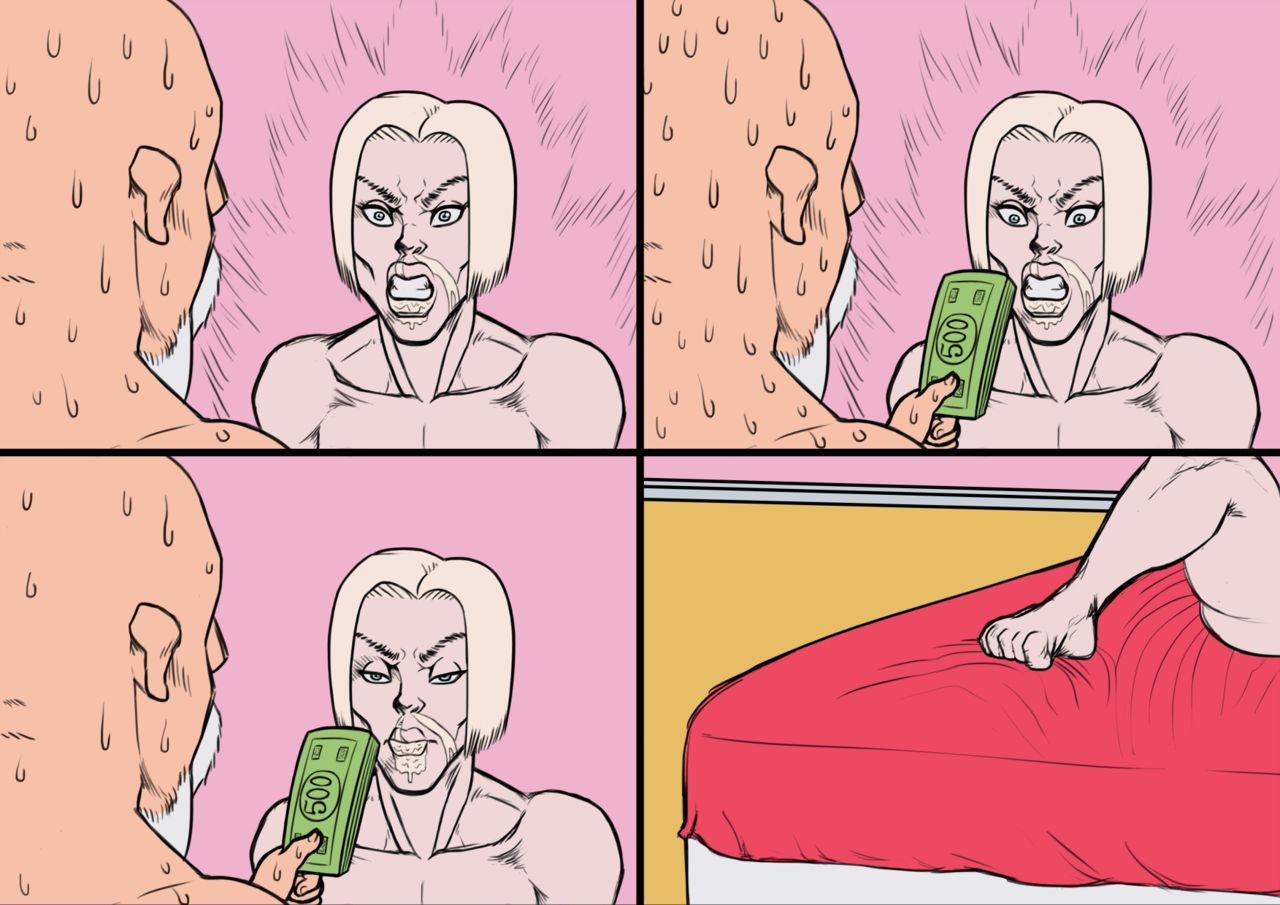 Android 18 Netorare Comic page 8 full