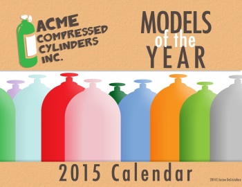 Acme Cylinders Calendar 2015/2016/2018 cover
