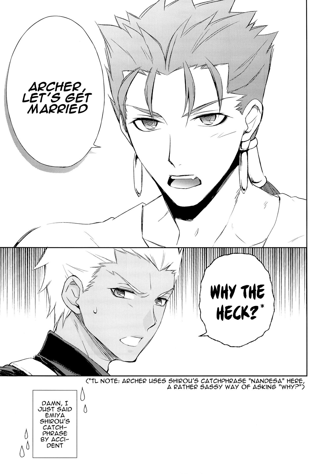 Archer wa Ore no Yome | Archer Is My Wife page 5 full