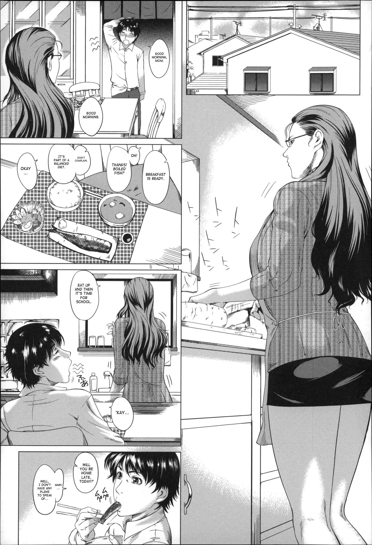 Kaa-san no Ijou na Aijou | Mother's Strange Love Ch. 1-2 page 3 full