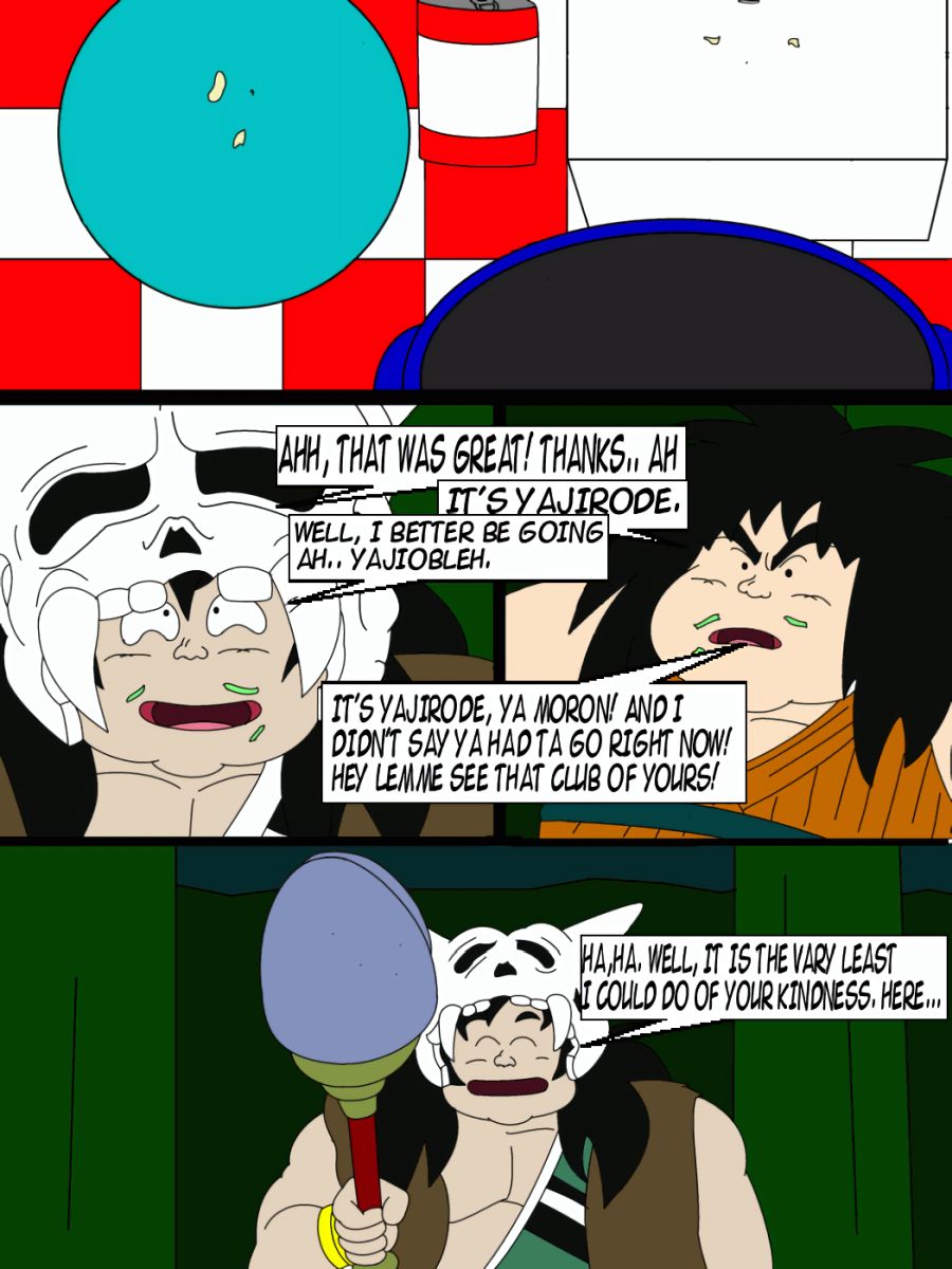 Yajirobe &amp; Mokomoko page 4 full