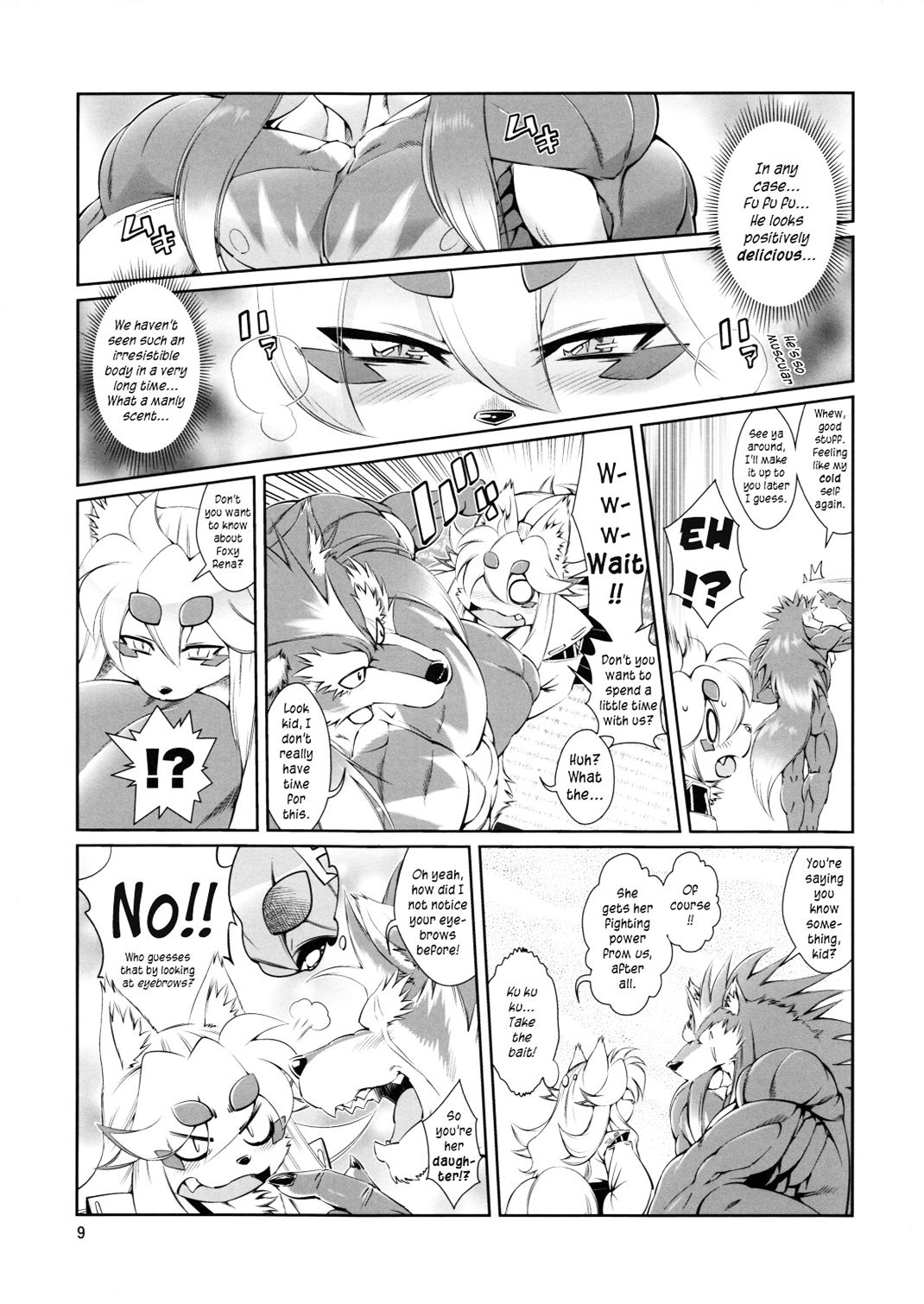 Mahou no Juujin Foxy Rena 4 - The Magical Foxgirl Foxy Rena 4 page 10 full