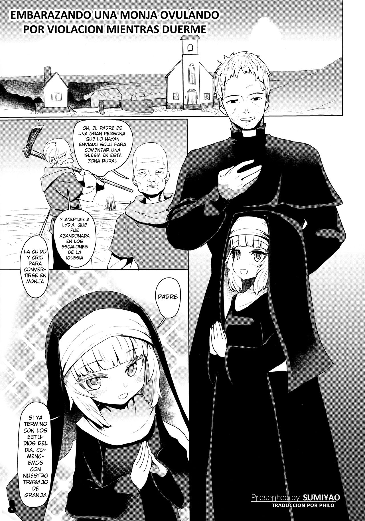 Sister-san Suiminkan Shochouzen Haramase | Embarazando una monja ovulando por violacion mientras duerme page 1 full