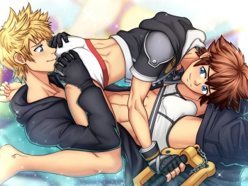 Kingdom Hearts - Sora x Roxas #1 cover