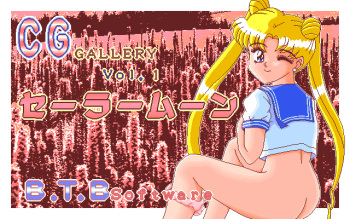 CG Gallery Vol. 1 - Sailor Moon cover