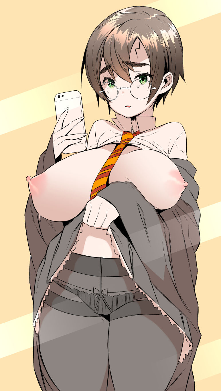 Harry Potter TS Ecchi E Tsume page 1 full