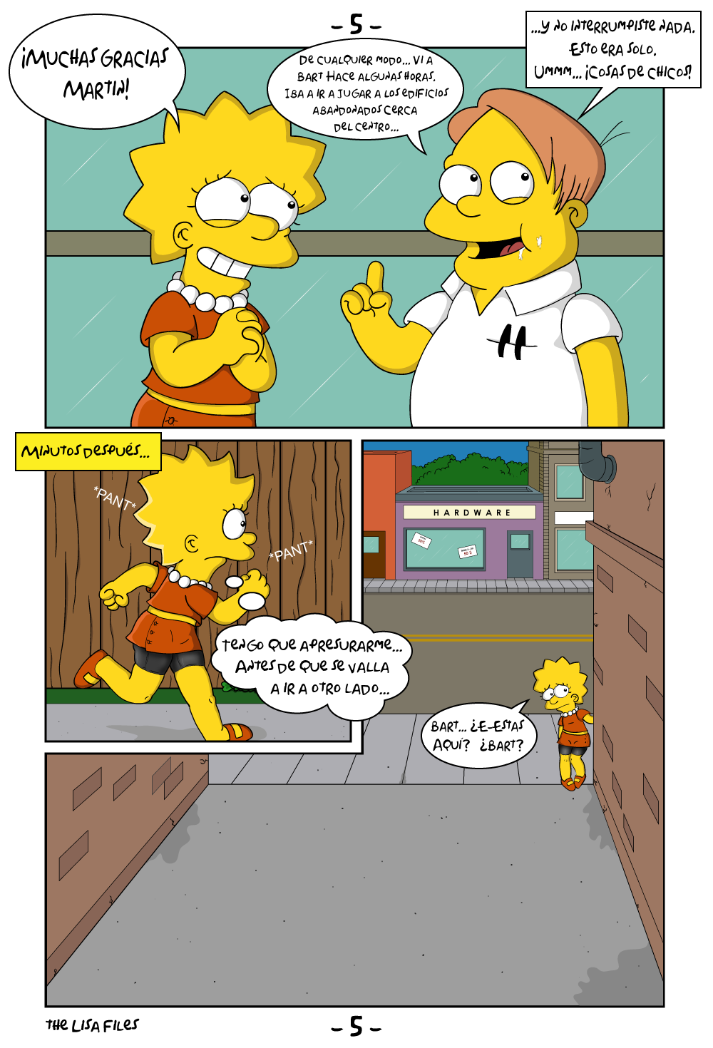 The Lisa Files page 6 full