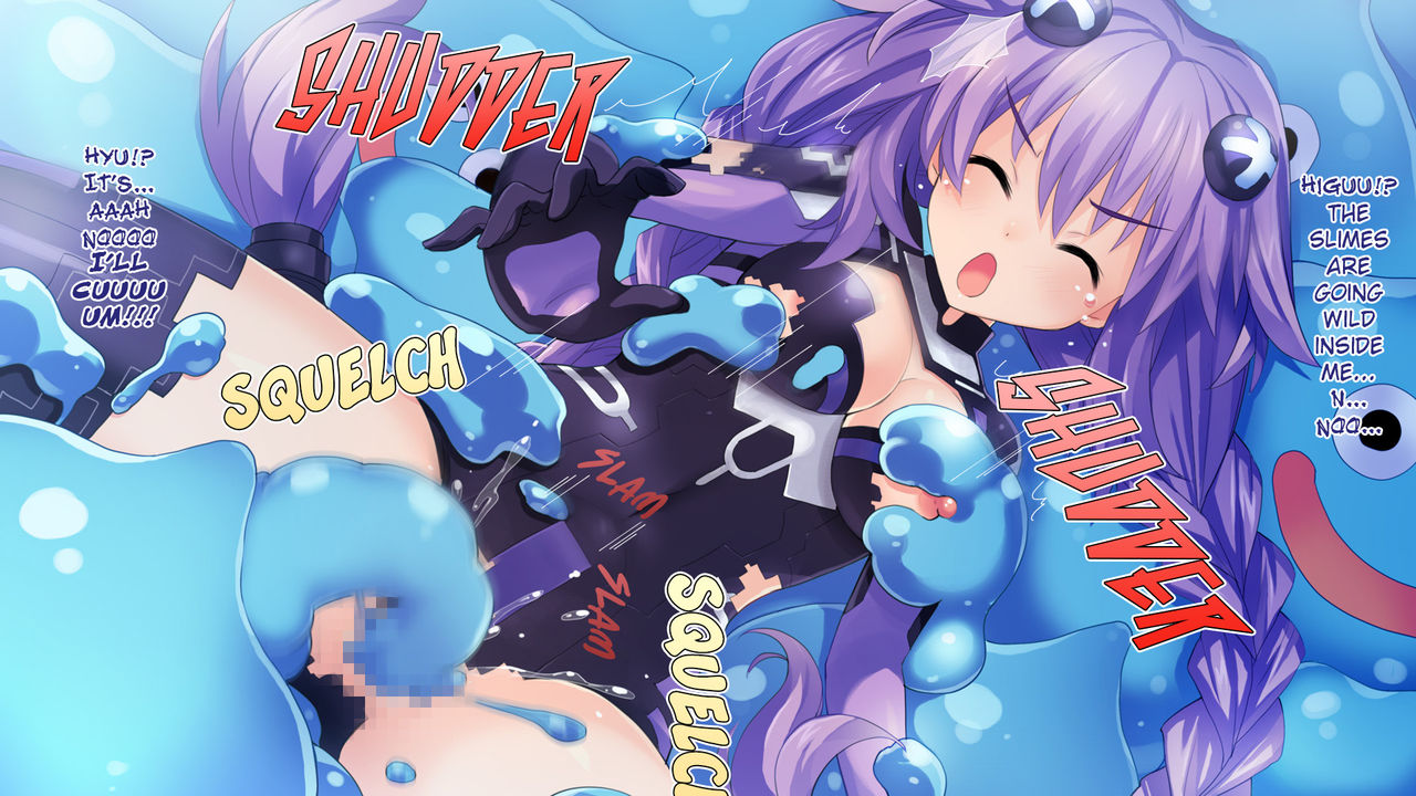 Choujigen Game Neptune HCG Shuu ～Taihen'! Oneechan Slime ga Tairyou Hassei Shite Ru yo... Sore wa Slinu deshoo Te'!? Wa' Honto ni Slime da!? Chotto Waaaaaa～ page 4 full