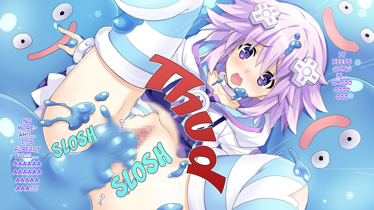 Choujigen Game Neptune HCG Shuu ～Taihen'! Oneechan Slime ga Tairyou Hassei Shite Ru yo... Sore wa Slinu deshoo Te'!? Wa' Honto ni Slime da!? Chotto Waaaaaa～ page 6 full