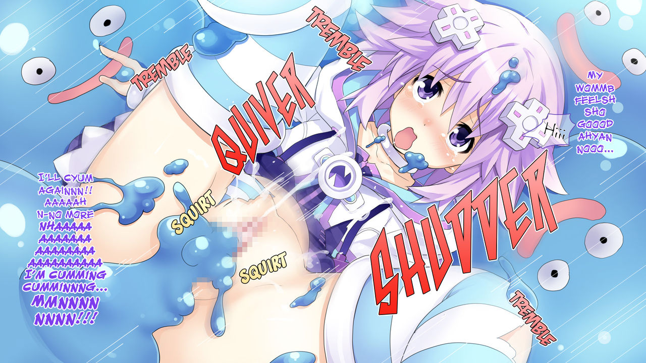 Choujigen Game Neptune HCG Shuu ～Taihen'! Oneechan Slime ga Tairyou Hassei Shite Ru yo... Sore wa Slinu deshoo Te'!? Wa' Honto ni Slime da!? Chotto Waaaaaa～ page 7 full