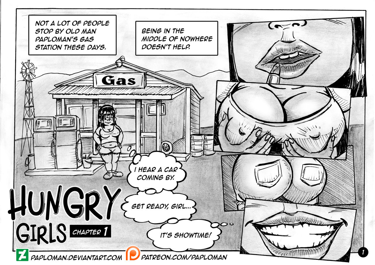 Hungry Girls page 2 full