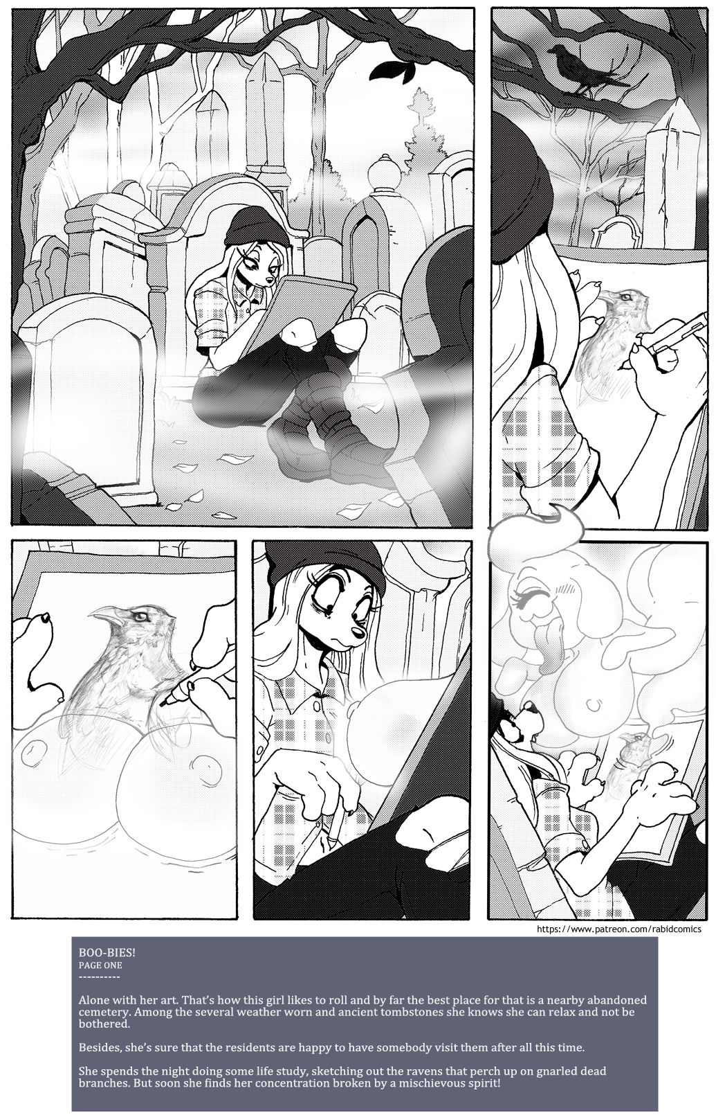 BOO-bies! page 1 full