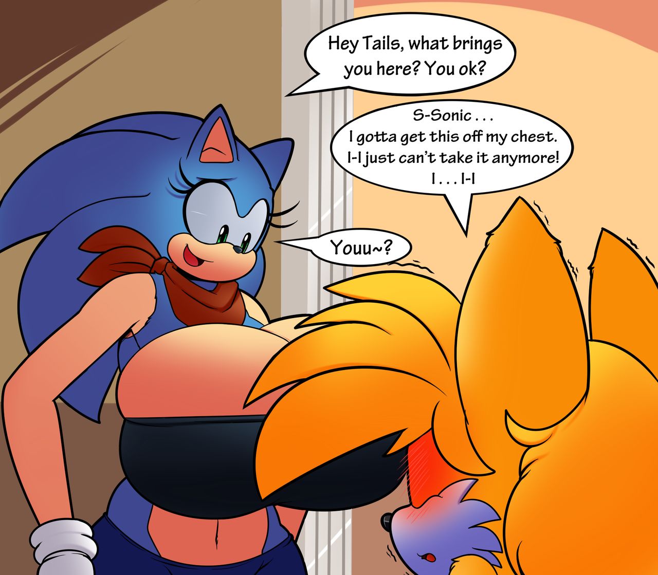 Friendly Flirtation page 9 full