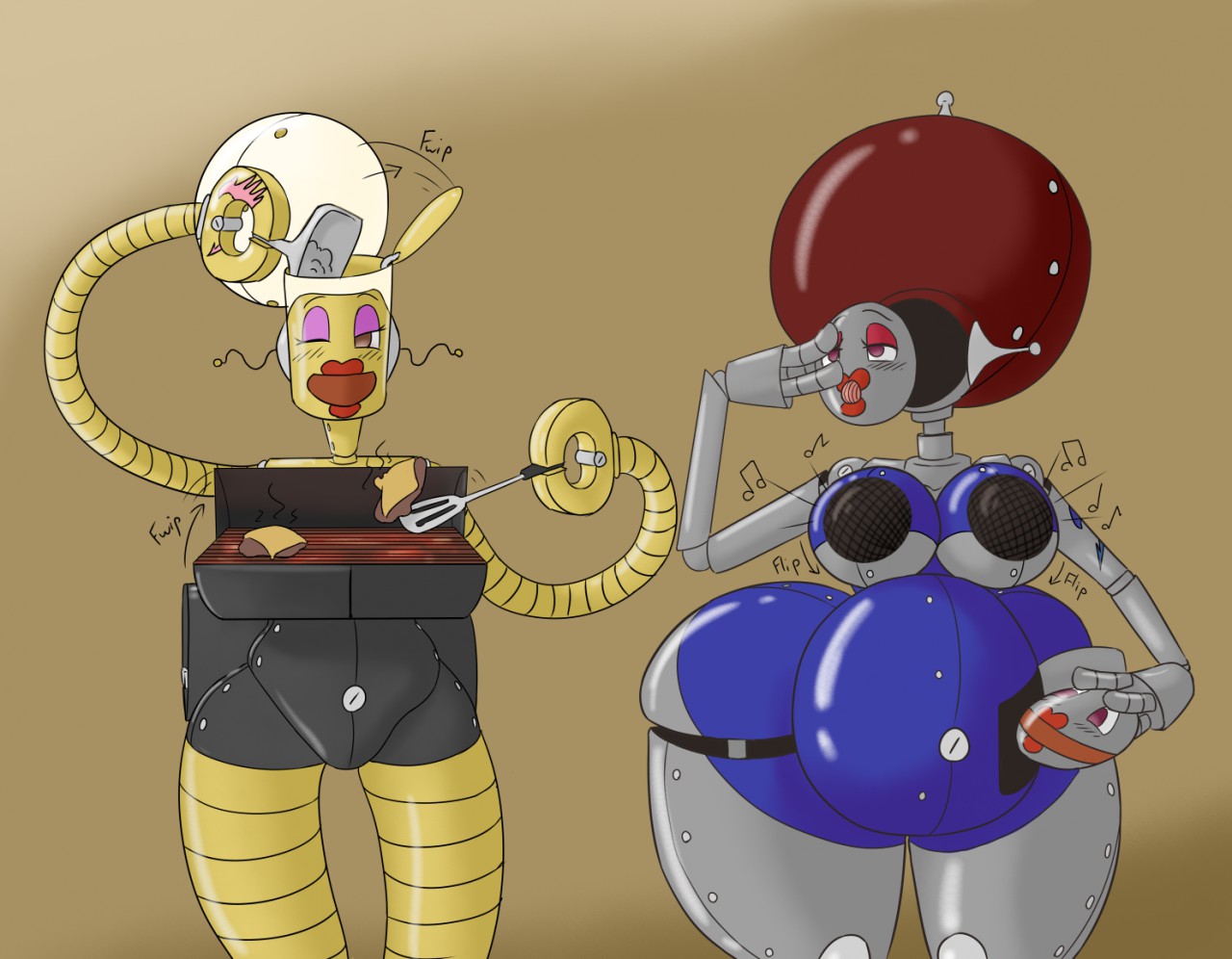 Fairy Tail Housewife Robots Transformation Comic by Thetransformtentacle and Intra_ag page 4 full