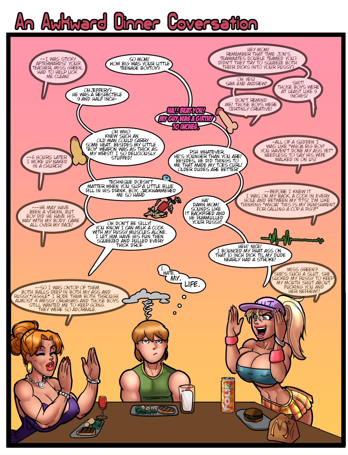 My Mom And Sister Are Size Queen Sluts page 8 full