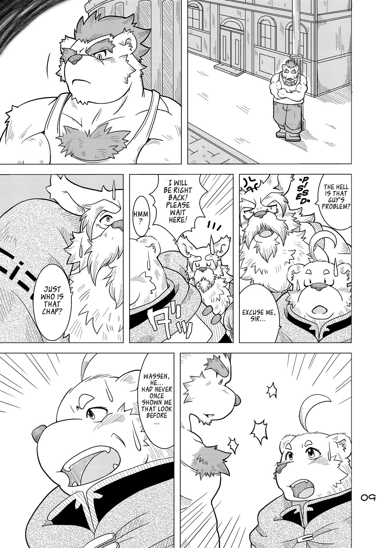 Hoshiyomi no Inu Tsukihami no Kuma 4 | The dog &amp; the bear: The poet of the stars &amp; the partaker of the moon 4 page 8 full