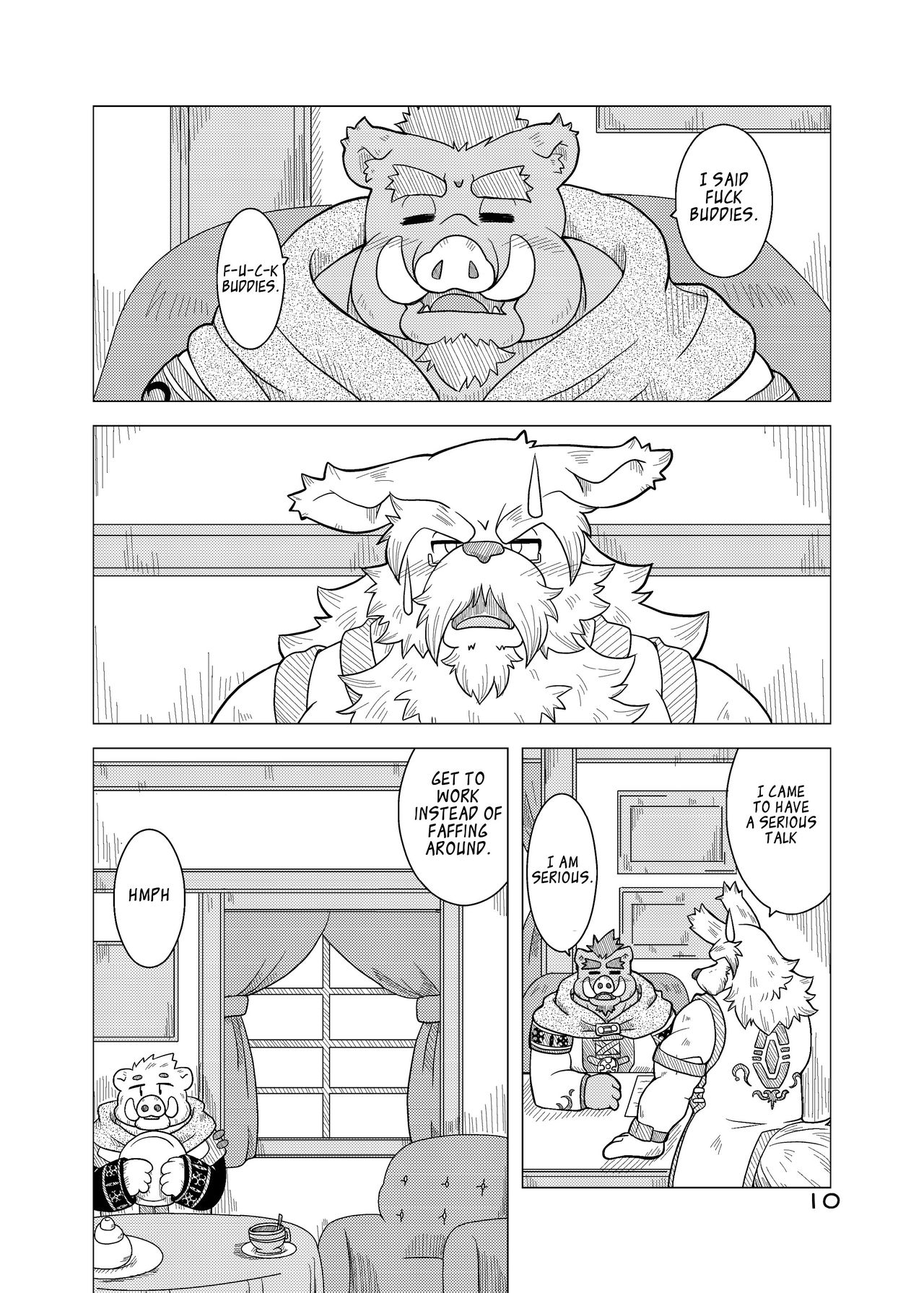 Hoshiyomi no Inu Tsukihami no Kuma 4 | The dog &amp; the bear: The poet of the stars &amp; the partaker of the moon 4 page 9 full