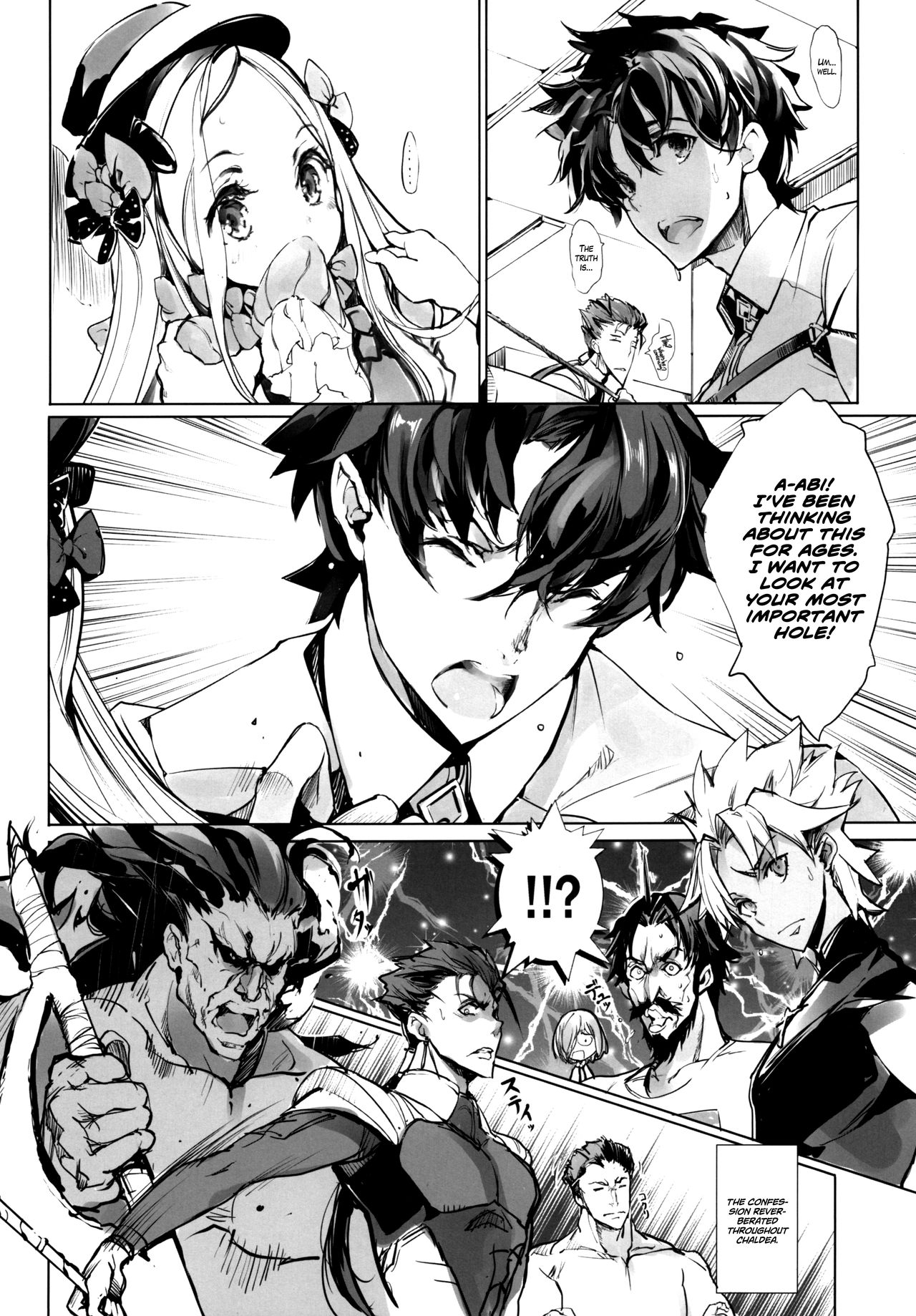 Sen no Ko o Haramu Mori no Shoujo - The girl of the woods with a thousand young   =White Symphony= page 7 full