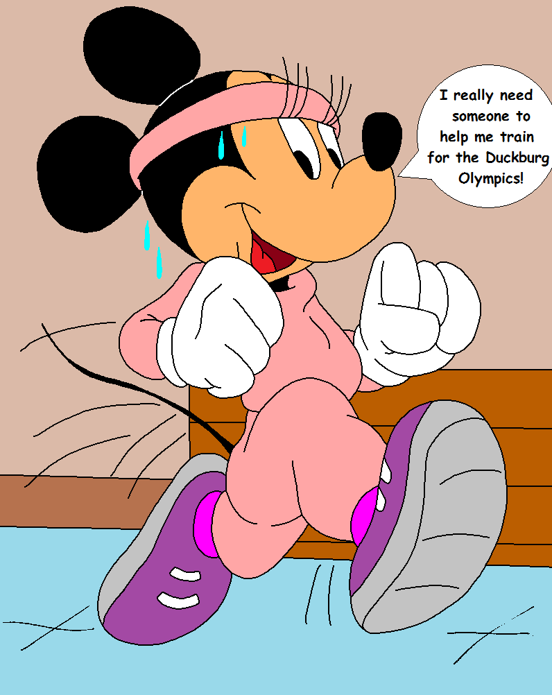 Mickey &amp; Minnie - Gym Practice page 2 full