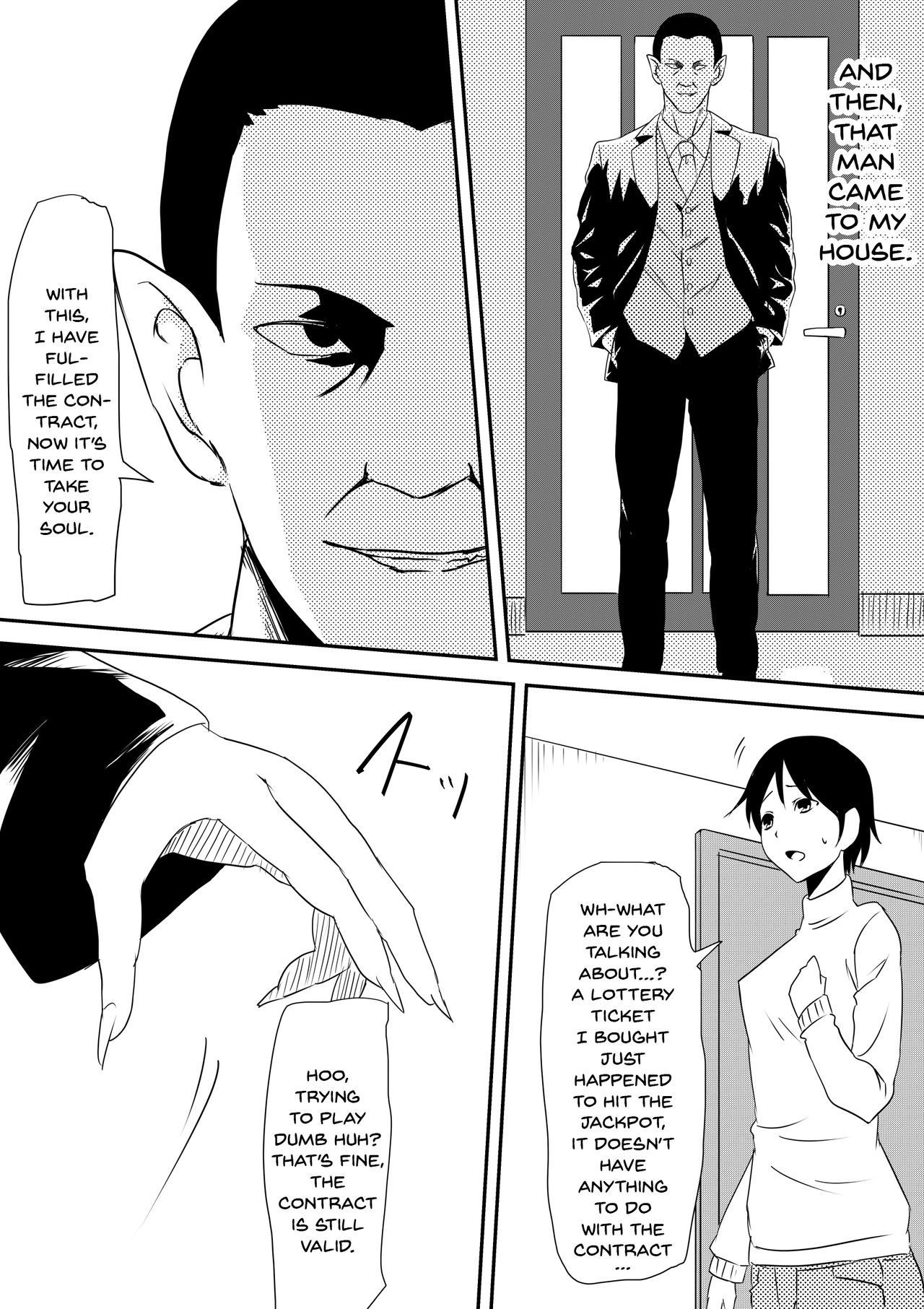 Akuma ni Tamashii o Utta haha ga Inma Bitch e to Henbo Shite iku Hanashi | A Story Where My Mom Turns Into a Bitch page 6 full
