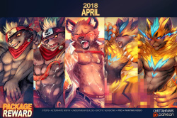 April 2018 Package Rewards